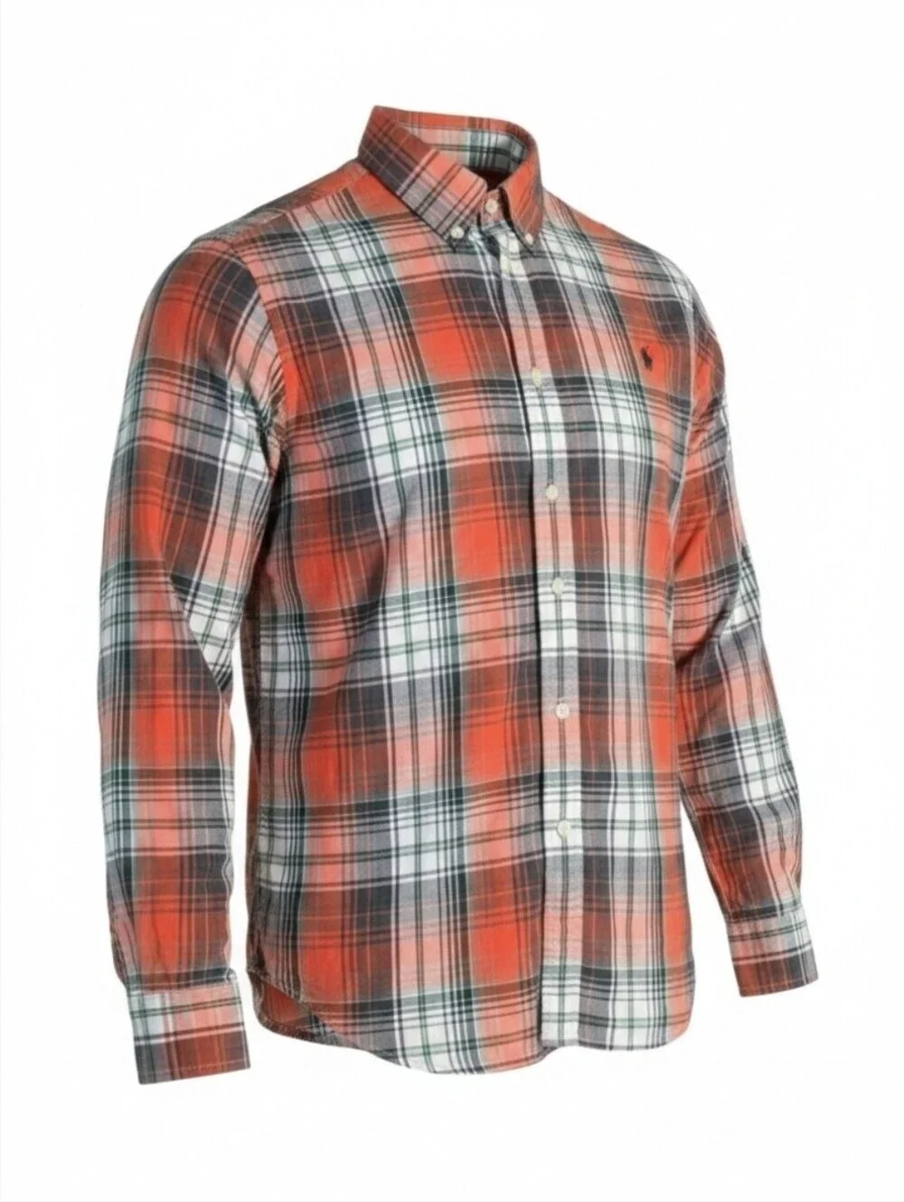 Ralph Lauren | Youth Boys Classic Fit 100% Cotton Plaid Button Down Shirt